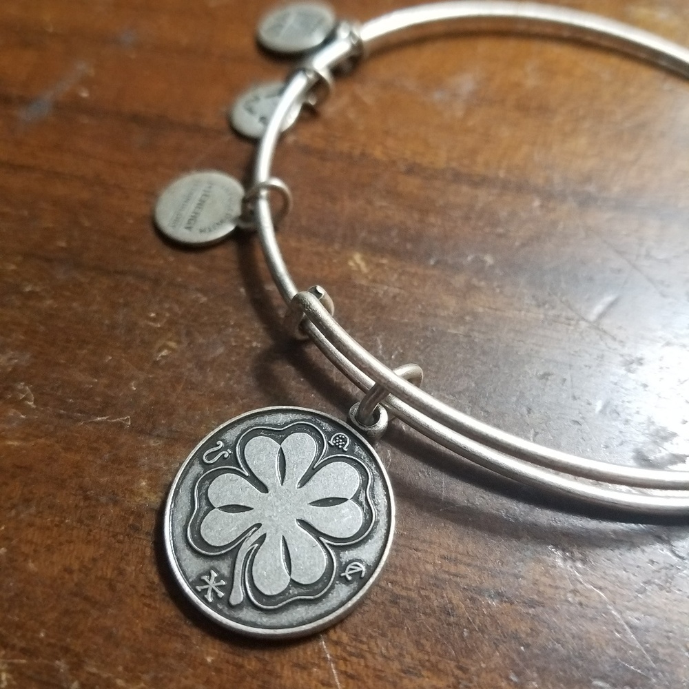 Alex and Ani Four Leaf Clover Bracelet